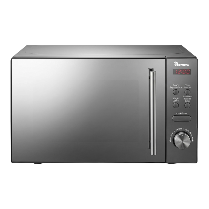 LIMITED DEALS!! Ramtons RM/458 20L Digital Microwave Oven: 700W | 5 Power Levels | 8 Auto Menus | 95 Mins Timer | Cook End Signal | Defrost Function | Child Lock Safety | Microwaves