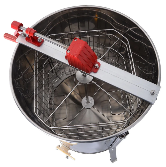 3 Frame Honey Extractor Machine – Manual Stainless Steel Honey Extractor