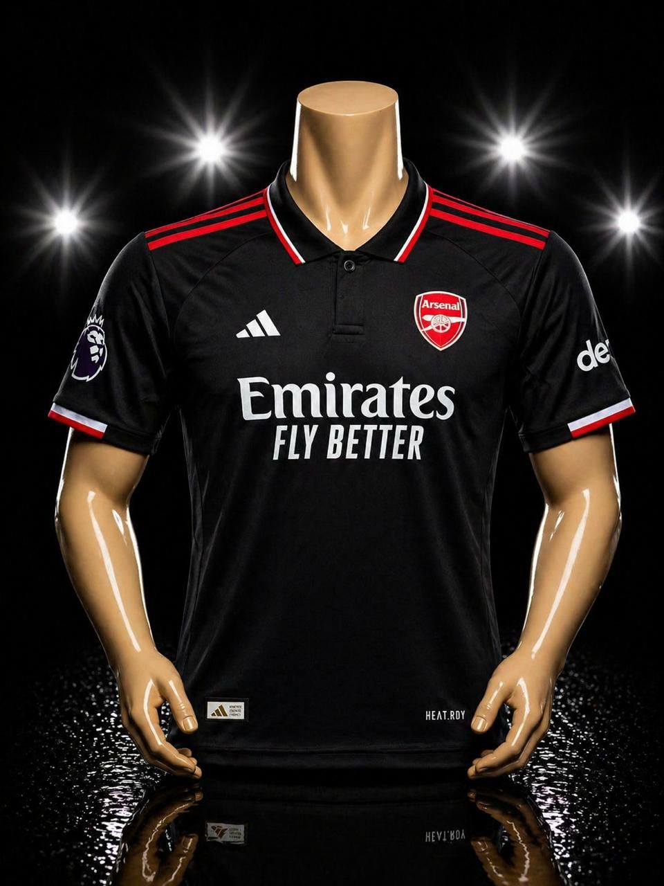 (OFFER) ARSENAL ADIDAS FC 2026 SPECIAL EDITION FOOTBAL JERSEY IN BLACK AND RED TRIM ACCENTS  Football Jersey Authentic 2026 World Cup Jersey International Football Good Quality