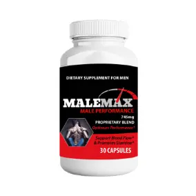 Male Max Herbal Performance Support Capsules For Men – Energy, Stamina & Size Boost.