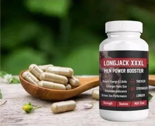 Long Jack XXXL  ,Men’s Power Boost Capsules – Advanced Herbal Blend for Strength, Endurance & Vitality – 100% Natural Performance Enhancer