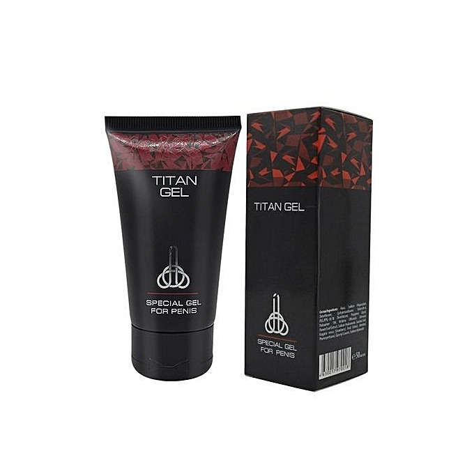 Titan Gel Black Fast Penis Enlargement Cream Intimate Gel for Man Help Male Potency Penis Growth Delay Cream - effective. view 3
