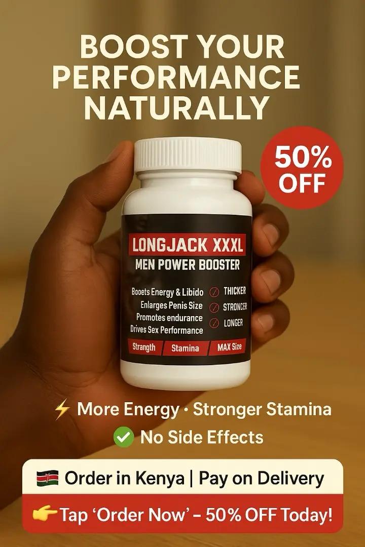 Long Jack XXXL  ,Men’s Power Boost Capsules – Advanced Herbal Blend for Strength, Endurance & Vitality – 100% Natural Performance Enhancer