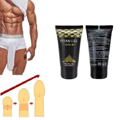 Titan Gel GOLD ,Male Enhancement & Performance Booster Cream – Supports Size, Stamina & Sensitivity Control –GET THE ORIGINAL PIECE TODAY.
