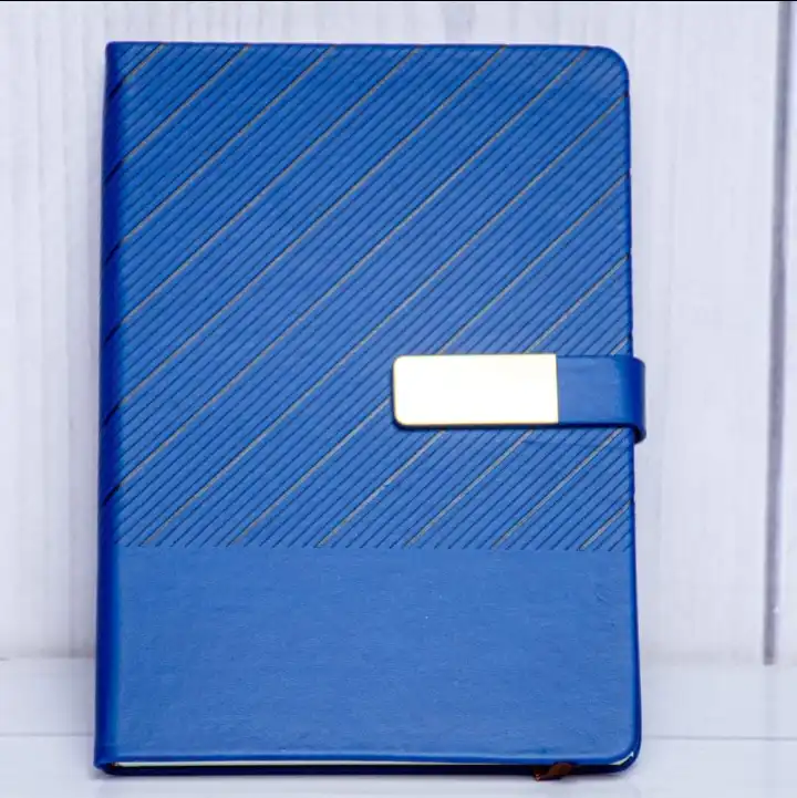 Hot Sale! Premium Wave A5 Business Notebook with FREE Executive Pen – Luxury Hard Cover Executive Journal, Office Diary, Professional Planner & Writing Notebook