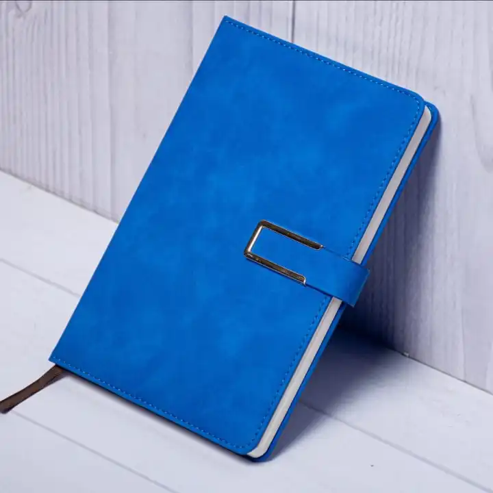Best Seller! Premium A5 Magnetic Buckle Executive Notebook with FREE Executive Pen – Luxury PU Leather Business Journal, Hard Cover Office Diary, Planner & Writing Book