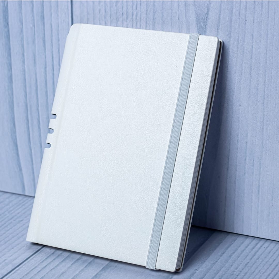 Hot Sale! Premium A5 Band Flexy Business Notebook with FREE Executive Pen – Luxury Elastic Band Hard Cover Journal, Executive Office Diary, Planner & Writing Notebook