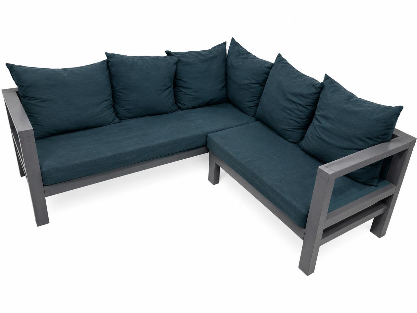 Stylish & Durable L-Shaped Wooden Sofa Set