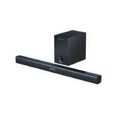ElectroMate SB02 Soundbar Speaker with Wired Subwoofer – Bluetooth Home Theater System, 3D Surround Sound, Hi-Fi Stereo, Deep Bass, USB & AUX
ElectroMate SB02 Soundbar Speaker with Wired Subwoofer – B