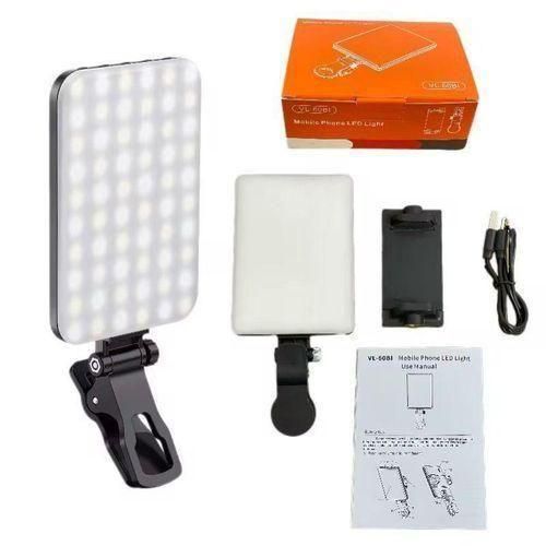 VL-60BL LED Video Light – Rechargeable Clip-On Camera Light with Adjustable Brightness