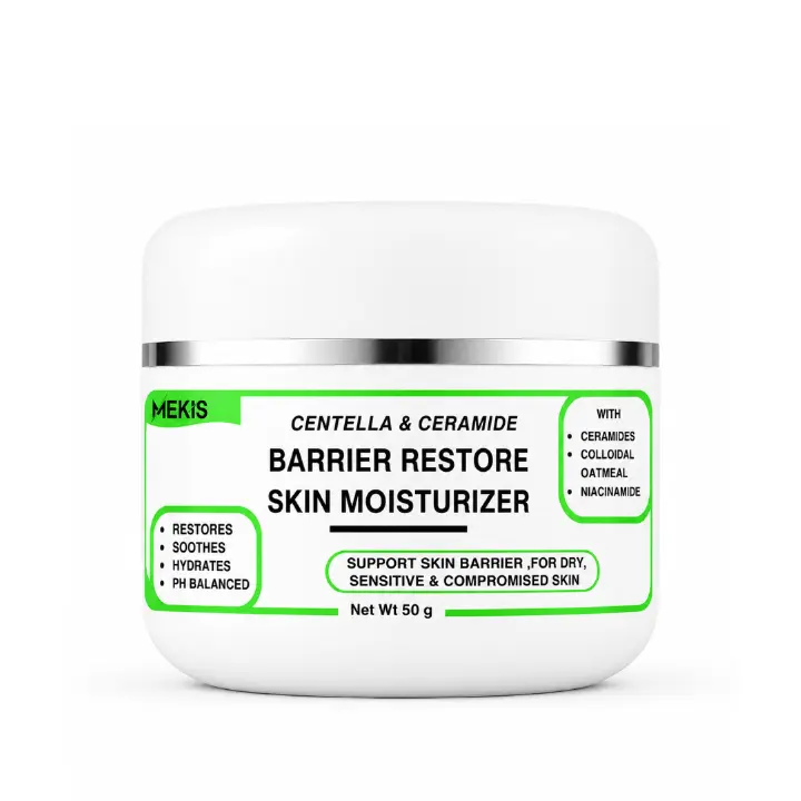 Mekis Centella Ceramide Barrier Restore Cream -For dry, tight, irritated, flaky, or sensitive