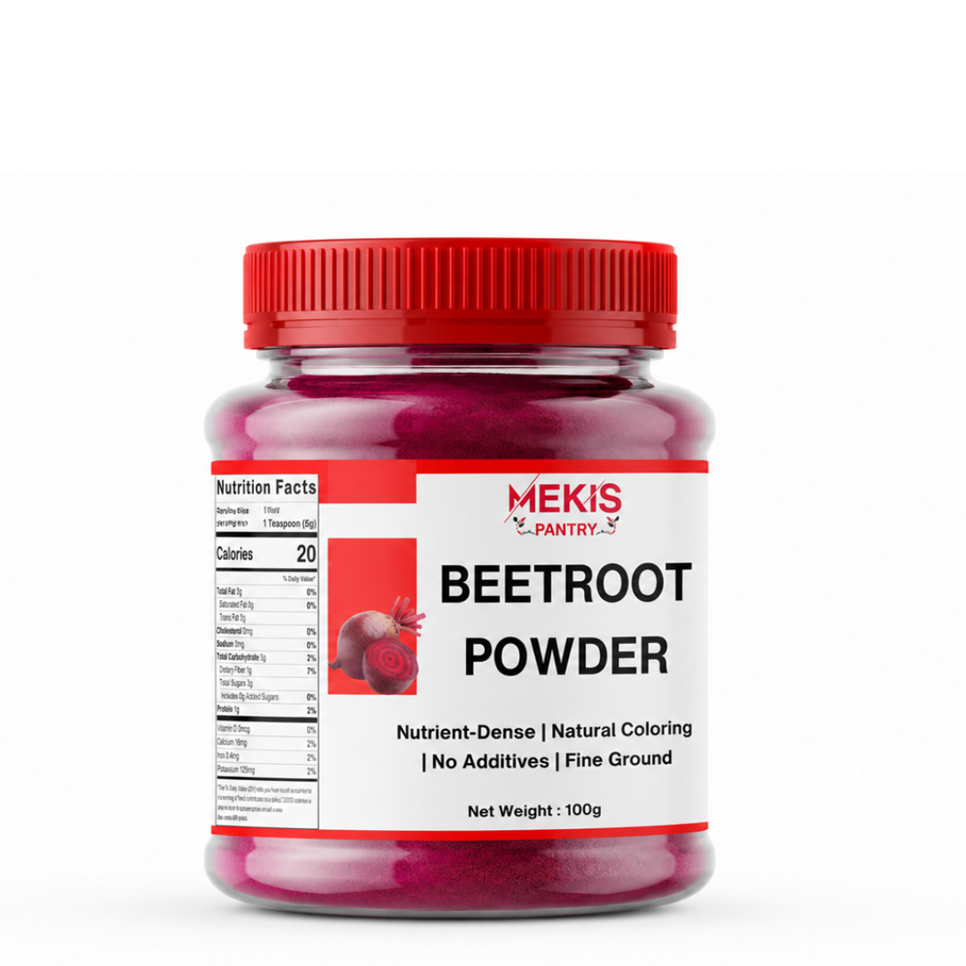 Mekis Pantry Beetroot Powder - Supports healthy blood flow and heart health