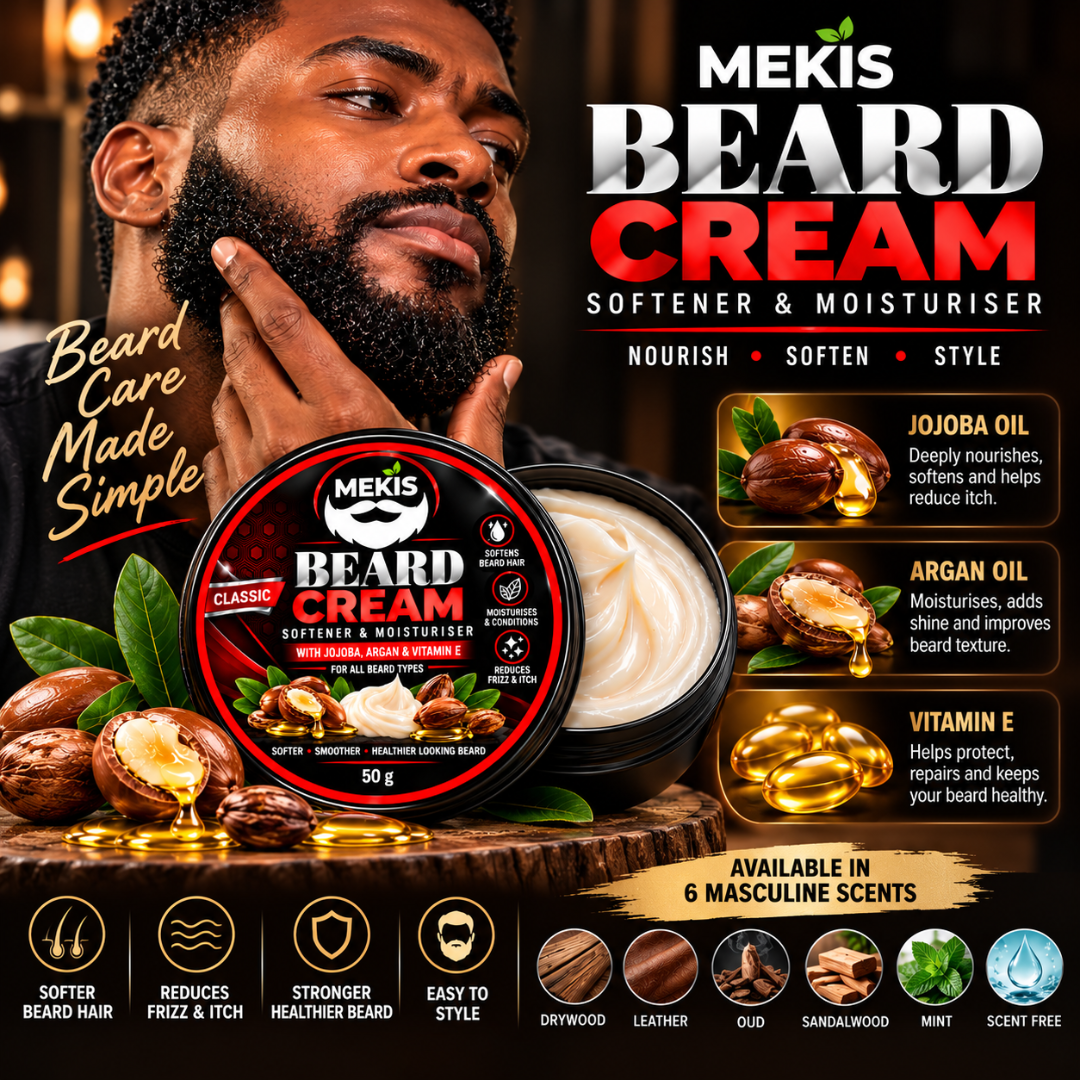 Mekis Beard Cream – Softener & Moisturiser