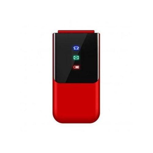 Bontel 2720 Flip Phone, 1.77'' Display, FM Radio , Flash Torch-1000mAh - Red..