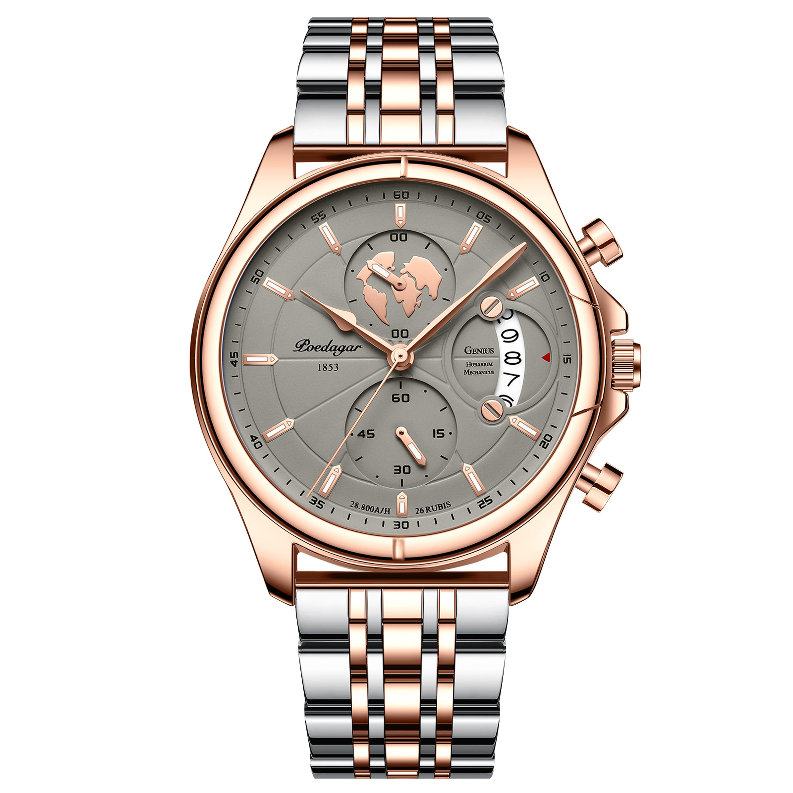 Swiss brand waterproof multifunctional watch for male students, trendy sports watch live broadcast, popular foreign trade item, one piece dropshipping