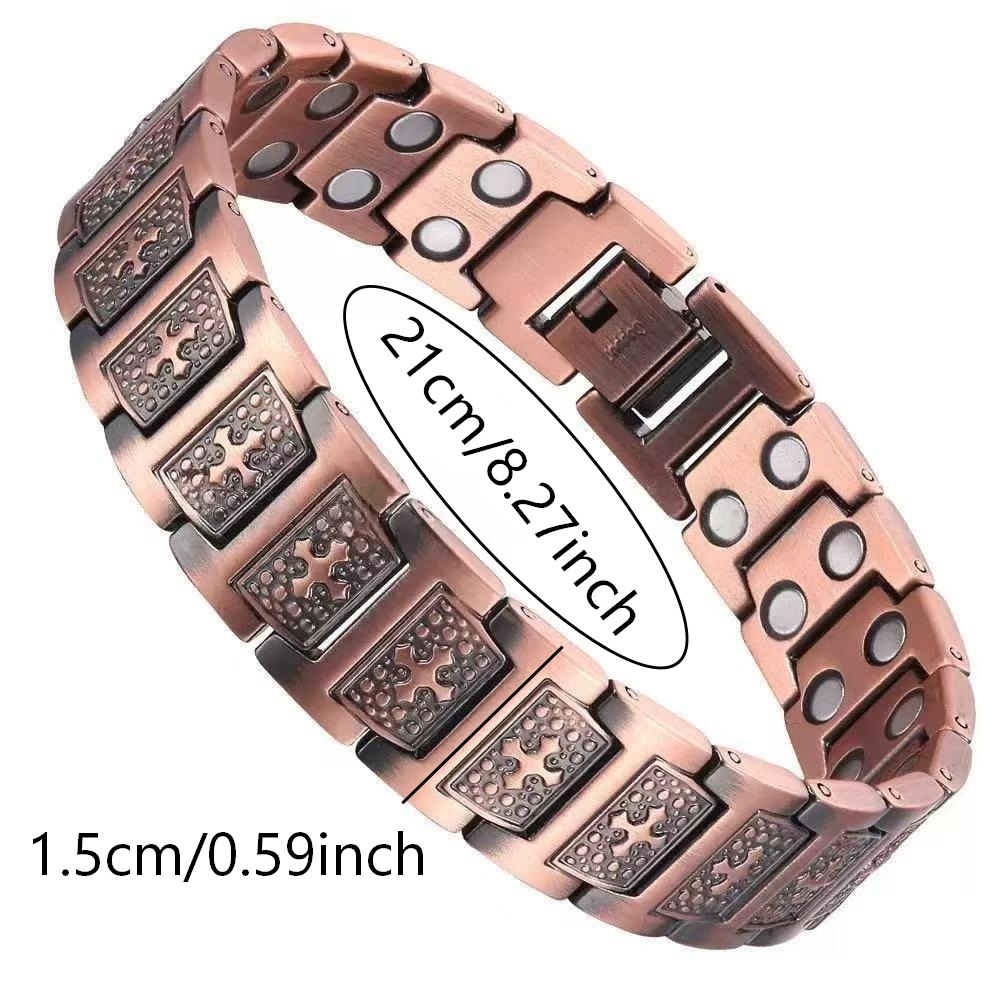 European and American cross-border hot-selling trendy vintage eco-friendly mini cross bracelet versatile stylish men's accessory