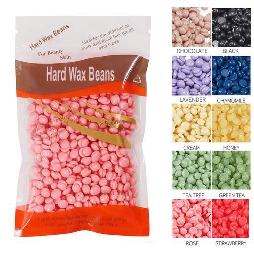 Hard wax beans are easy-to-melt wax pellets used for gentle and effective hair removal on all skin types. They remove hair from the root without strips, leaving the skin smooth & soft 100g