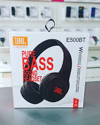 Brand New JBL E500BT: Noise-cancelling Wireless Headset On-Ear Headphones with Pure bass Sound Hands free calls Foldable design light weight earphones Head Set
