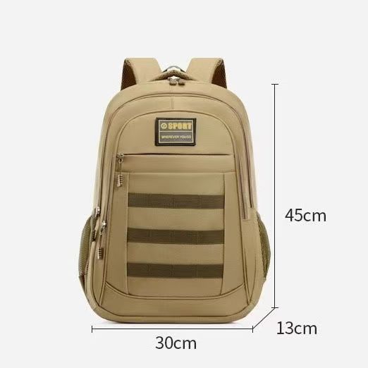 Men Large Capacity Outdoor Backpack Large Size Wear-resistant Rucksack for Outdoor Travel Camping Hiking Backpack