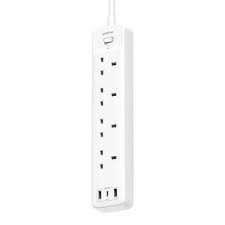 ORAIMO (POWERHUB 2) SUPER QUALITY EXTENSION WITH FAST CHARGE USB-C PORT 3250W POWER RATING, 4 WAY PORTS & 2M CABLE - WHIT