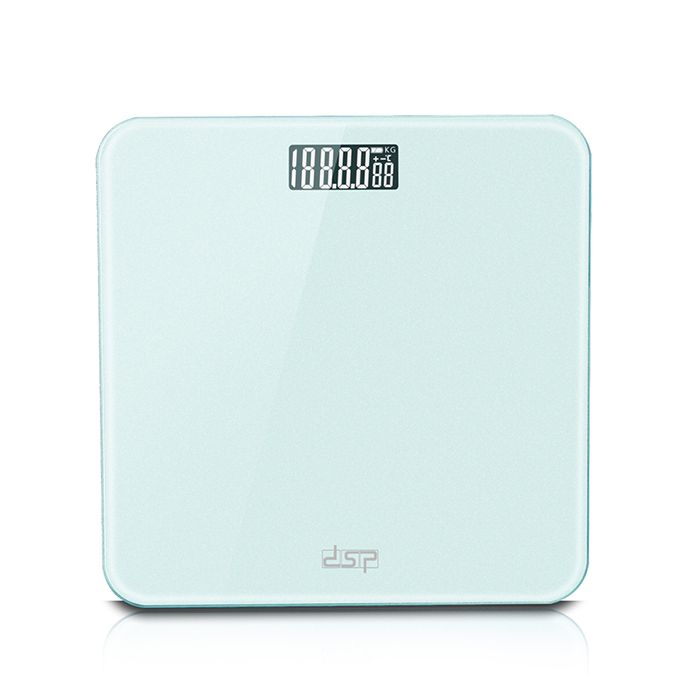 DSP Personal Electronic Body Weighing Scale - Multicolor, Accurate Digital Bathroom Scale for Home Use, Portable & Durable