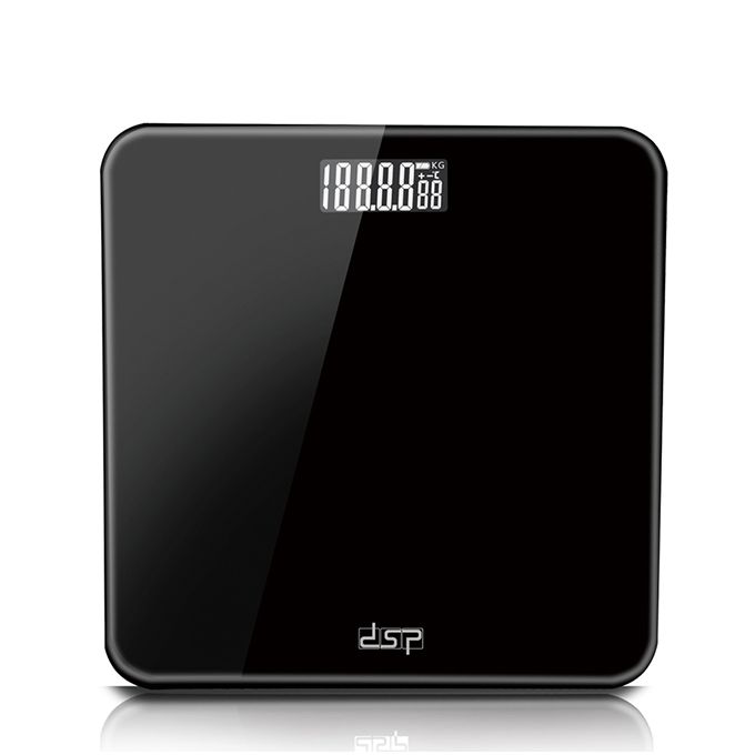 DSP Personal Electronic Body Weighing Scale - Multicolor, Accurate Digital Bathroom Scale for Home Use, Portable & Durable