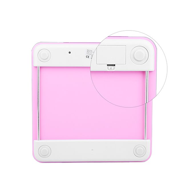 DSP Personal Electronic Body Weighing Scale - Multicolor, Accurate Digital Bathroom Scale for Home Use, Portable & Durable