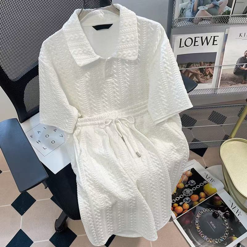 2-piece set, women's clothing, summer new street-style set, design-inspired matching outfit, youthful and casual sporty two-piece set.