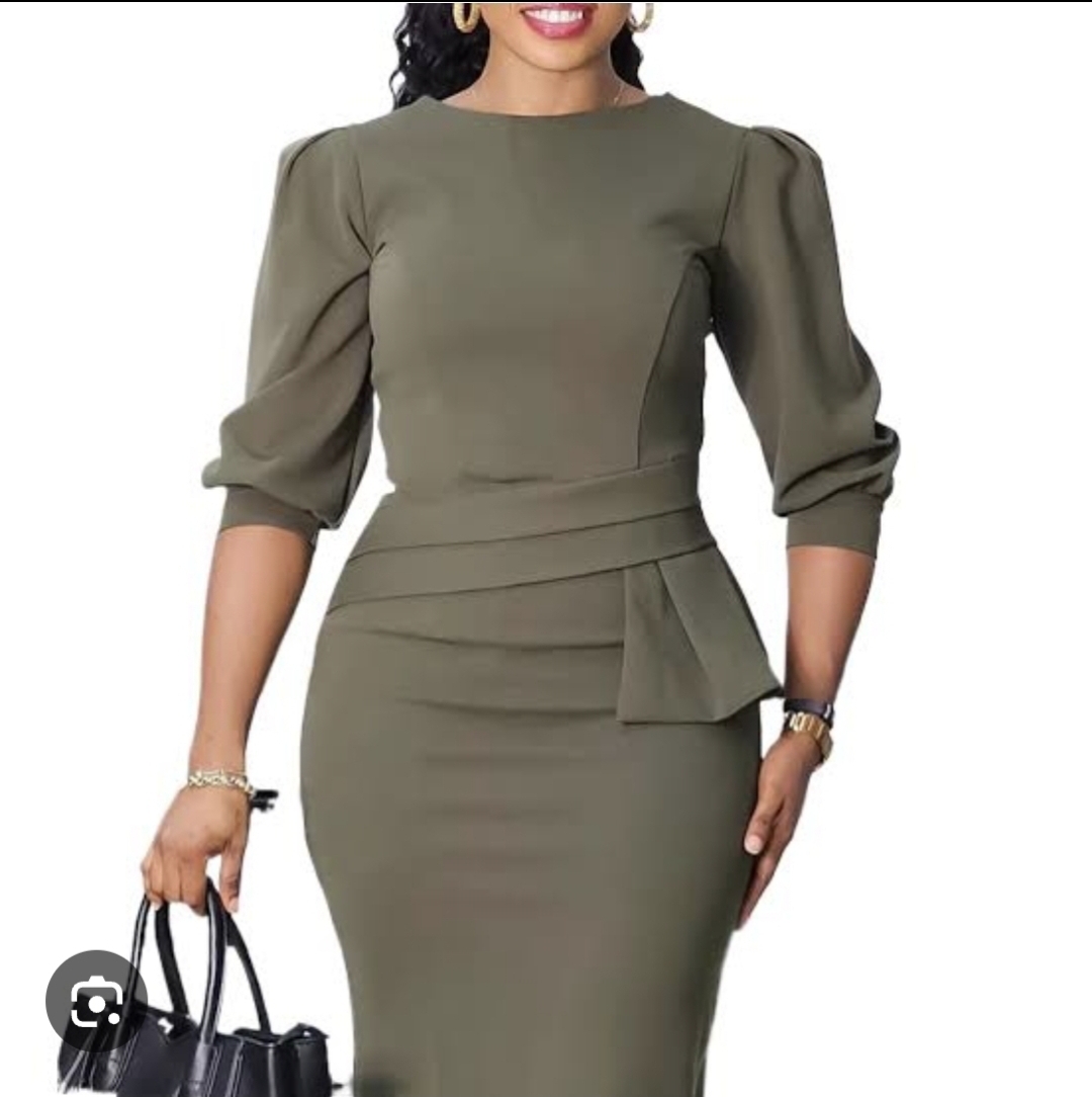 New Inn Heavy Cotton Dress for Women M–2XL Stylish Casual Comfortable Midi Dress Soft Breathable Everyday Fashion Wear Elegant Long Lasting Women’s Outfit for Daily Use