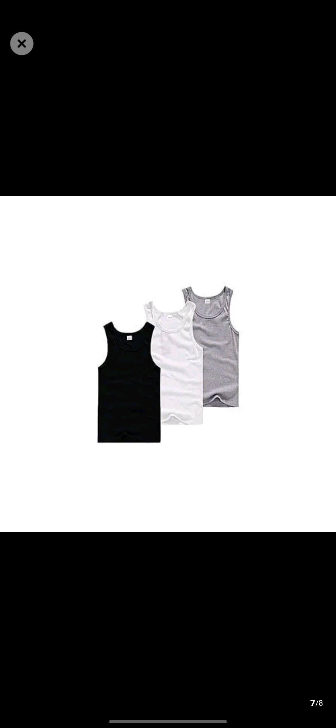 3PCS Pure Cotton Men Vests Soft Breathable Sleeveless Innerwear for Men Comfortable Lightweight Undershirts M–3XL Durable Everyday Wear Gym Casual and Daily Use