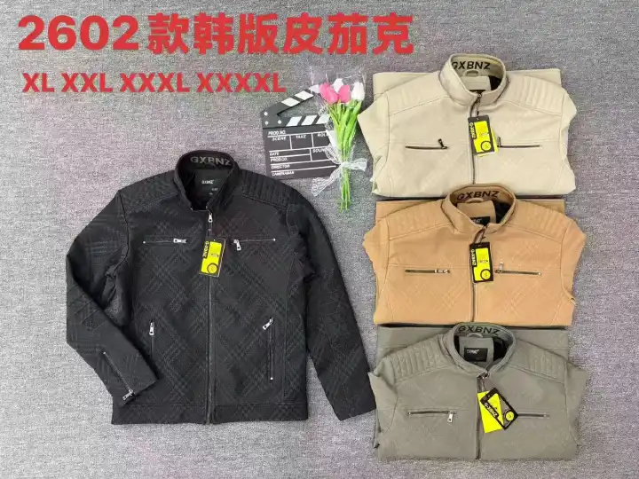 Men’s PU Leather Jacket Premium Casual Motorcycle Style Coat Durable Fashion Outerwear Wind Resistant Comfortable Fit for Travel Work Everyday Wear Available Sizes XL to 4XL