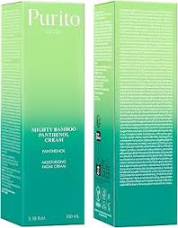 Purito Seoul Mighty Bamboo Panthenol Face Cream 100ml - 10% Panthenol for Blemish Recovery & Glow