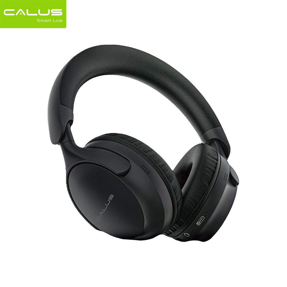 CALUS H87D Wireless Bluetooth Headphones V5.4 ANC Head-Mounted Headset | 70H Playtime | Type-C Charging | Low Latency