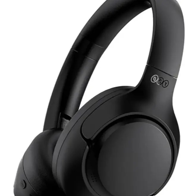 QCY H3 ANC Bluetooth Headphones Over Ear, Active Noise Cancelling Bluetooth 5.4 Headphones With Microphones, Hi-Res Audio Sound, Multipoint Connection, 60H Playback, Custom EQ Via AppBack