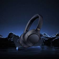 QCY H3 ANC Bluetooth Headphones Over Ear, Active Noise Cancelling Bluetooth 5.4 Headphones With Microphones, Hi-Res Audio Sound, Multipoint Connection, 60H Playback, Custom EQ Via AppBack