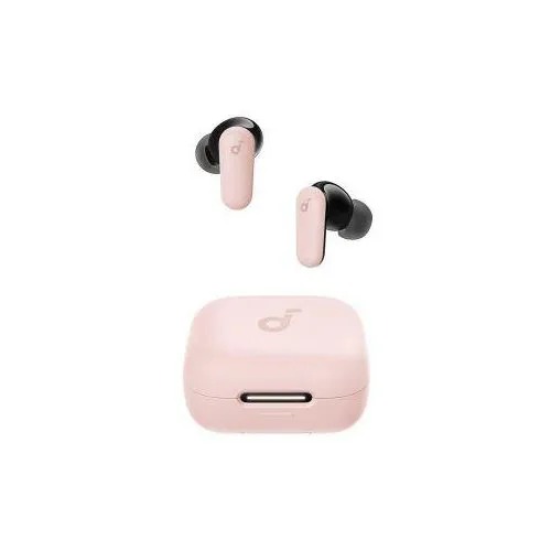 Soundcore earbuds.30 hours of playtime with charging case, high bass, IPX5 water resistance, clear calls with AI-enhanced technology, and 22 EQ presets via the Soundcore app