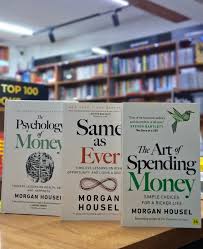 Morgan Housel 3 Books Collection – The Psychology of Money, Same as Ever & The Art of Spending Money, Personal Finance, Wealth Building and Financial Mindset Book Set