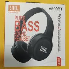 Brand New JBL E500BT: Noise-cancelling Wireless Headset On-Ear Headphones with Pure bass Sound Hands free calls Foldable design light weight earphones Head Set
