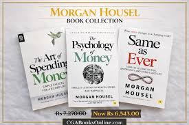 Morgan Housel 3 Books Collection – The Psychology of Money, Same as Ever & The Art of Spending Money, Personal Finance, Wealth Building and Financial Mindset Book Set