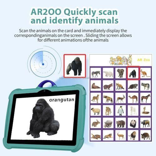 New 7-inch Kids Tablet Android WIFI 1G+8G Children's Anti-fall Education Kids Learning Tablet PC