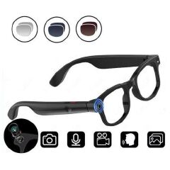 Smart Glasses with 5MP Camera & Real-Time AI Translation 1080P PHOTOS
