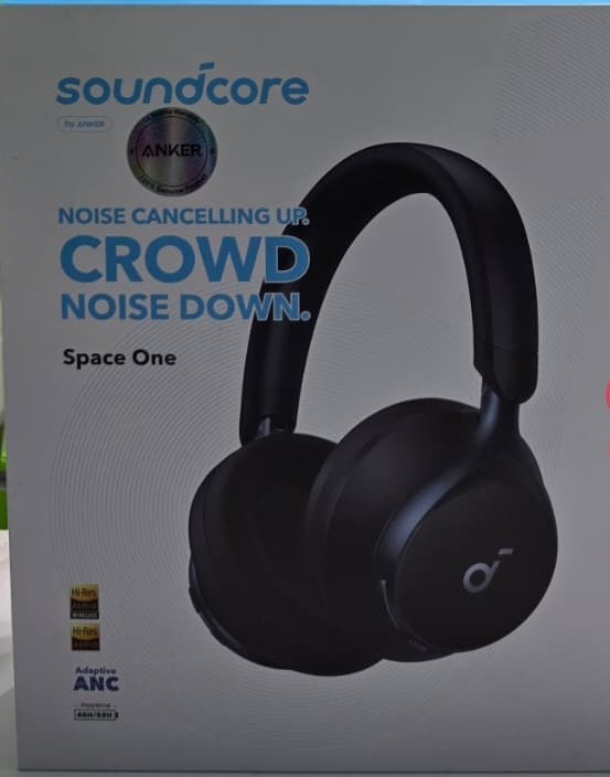 Anker Soundcore A3035011 Space One adaptive ANC noise cancelling headphones