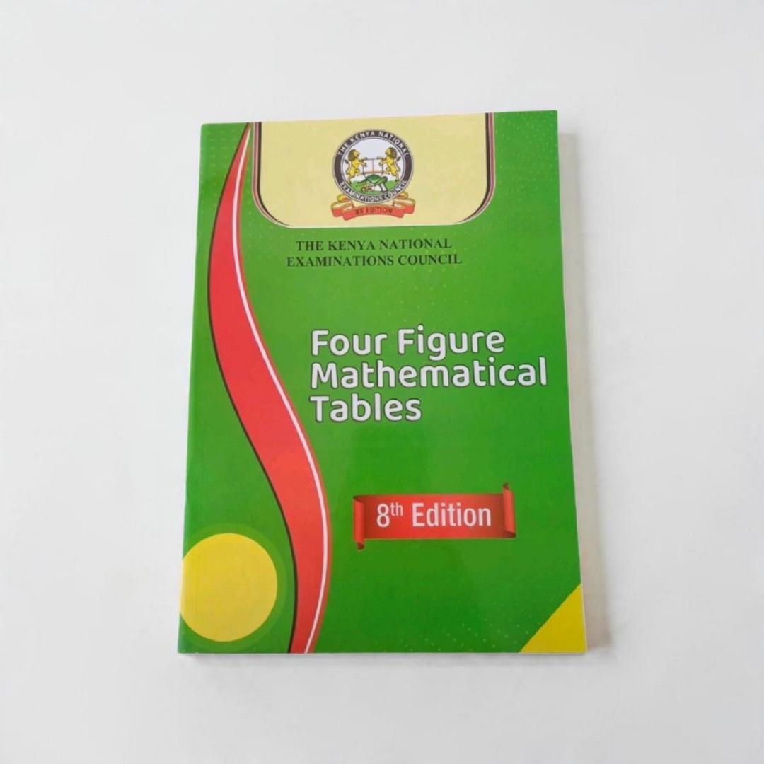 Four figure Mathematical log tables 8th Edition