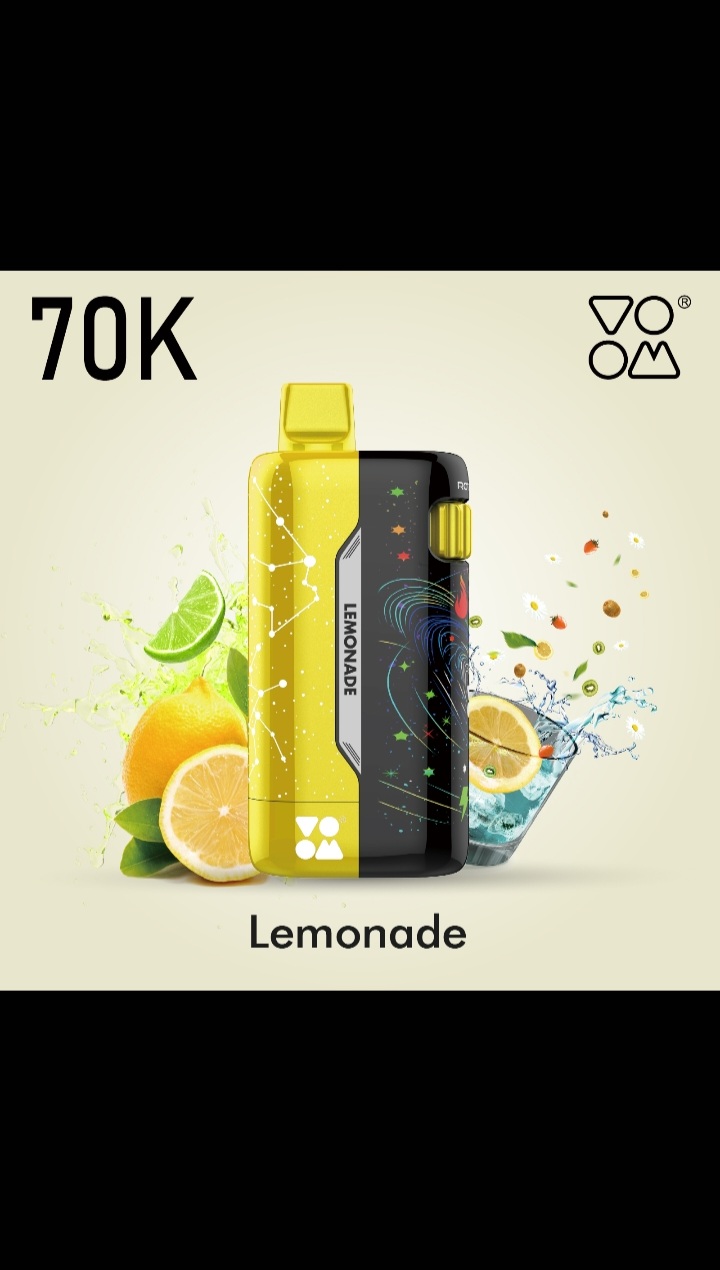 VOOM Meteor Cotton Version 70K Puffs Rechargeable Disposable Vape - 5ct. 70000 Simple Superior Rich