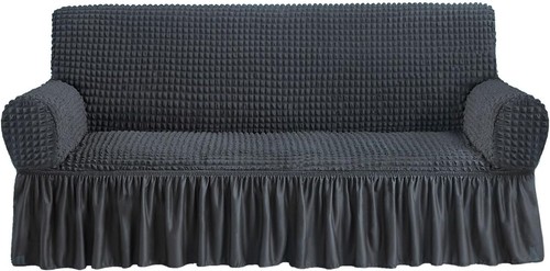 Quality Classy Universal Stretchable TURKEY Bubbles SEAT COVERS, SOFA LOOSE COVERS- 3 Seaters