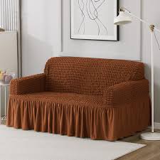 Quality Classy Universal Stretchable TURKEY Bubbles SEAT COVERS, SOFA LOOSE COVERS- 3 Seaters