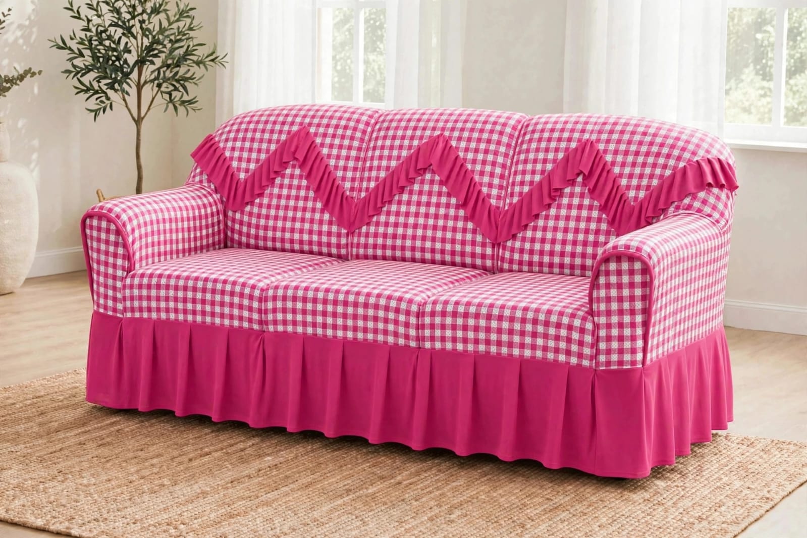 Premium High-Quality Elastic Loose Sofa Covers – Stretchable Protective Couch Covers