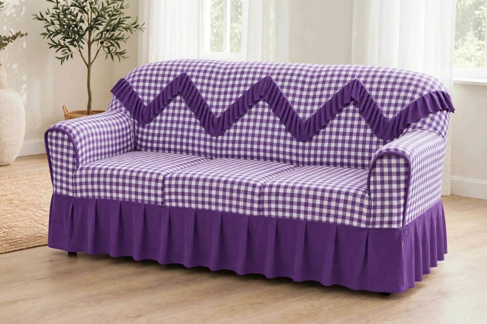 Premium High-Quality Elastic Loose Sofa Covers – Stretchable Protective Couch Covers