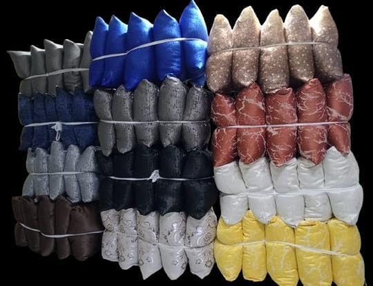 Pack of Quality Throw Pillows - Soft Fiber Decorative Cushions-
Elevate Your Space with Luxurious Comfort