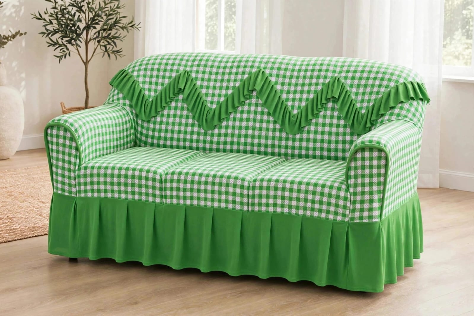 Premium High-Quality Elastic Loose Sofa Covers – Stretchable Protective Couch Covers